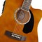 Ashthorpe Full-Size Cutaway Thinline Acoustic-Electric Guitar Package - Premium Tonewoods